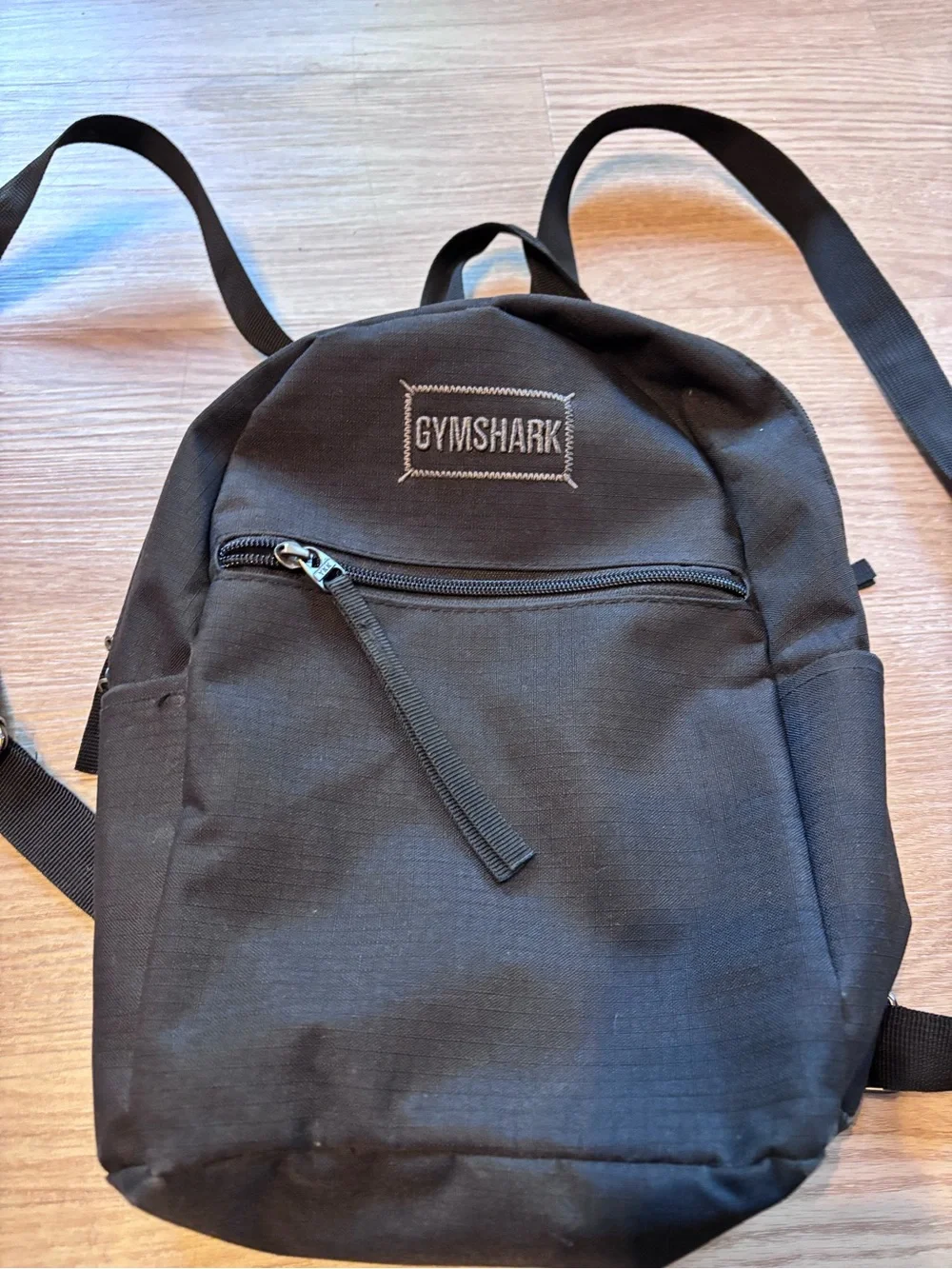 Gymshark Black Rip Stop Mini Everyday Backpack One Size Gym Travel Unisex